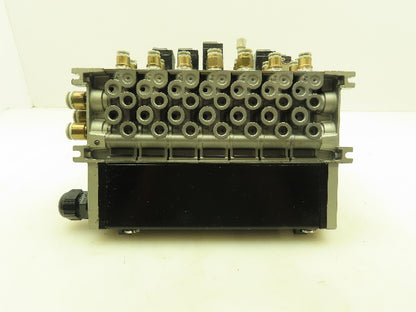 SMC VV5FS2 Plug-In 7-Station Manifold Control Unit VFS2000 Solenoid Valve Bank