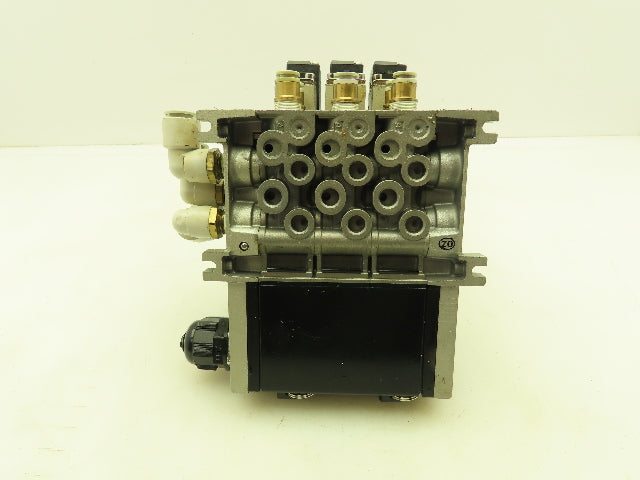 SMC VV5FS2 Plug-In 3-Station Manifold Control Unit VFS2600 Solenoid Valve Bank