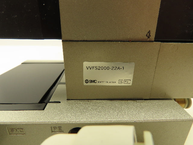 SMC VV5FS2 Plug-In 3-Station Manifold Control Unit VFS2600 Solenoid Valve Bank
