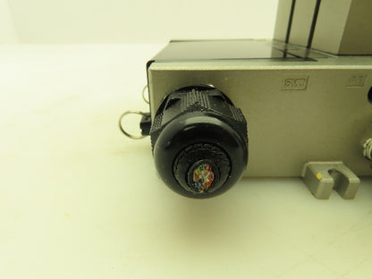 SMC VV5FS2 Plug-In 3-Station Manifold Control Unit VFS2600 Solenoid Valve Bank