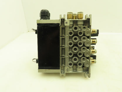 SMC VV5FS2 Plug-In 4-Station Manifold Control Unit VFS2000 Solenoid Valve Bank