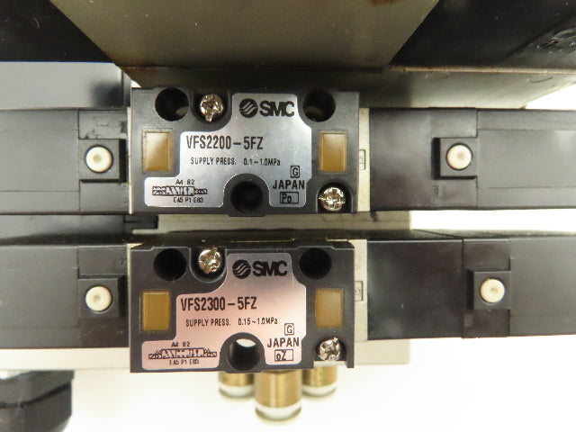 SMC VV5FS2 Plug-In 4-Station Manifold Control Unit VFS2000 Solenoid Valve Bank