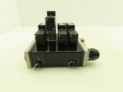 SMC VV5FS2 Plug-In 4-Station Manifold Control Unit VFS2000 Solenoid Valve Bank