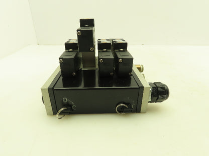 SMC VV5FS2 Plug-In 4-Station Manifold Control Unit VFS2000 Solenoid Valve Bank