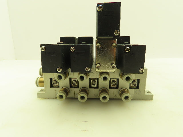 SMC VV5FS2 Plug-In 4-Station Manifold Control Unit VFS2000 Solenoid Valve Bank