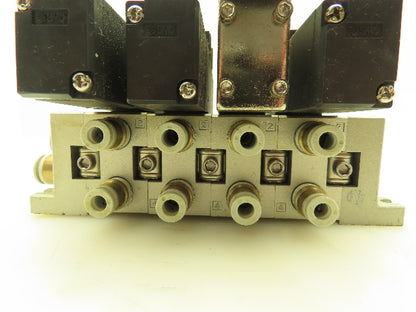 SMC VV5FS2 Plug-In 4-Station Manifold Control Unit VFS2000 Solenoid Valve Bank