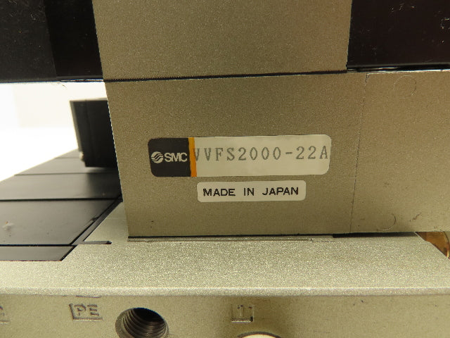SMC VV5FS2 Plug-In 7-Station Manifold Control Unit VFS2000 Solenoid Valve Bank