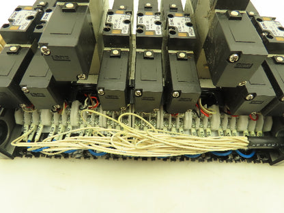 SMC VV5FS2 Plug-In 9-Station Manifold Control Unit VFS2000 Solenoid Valve Bank