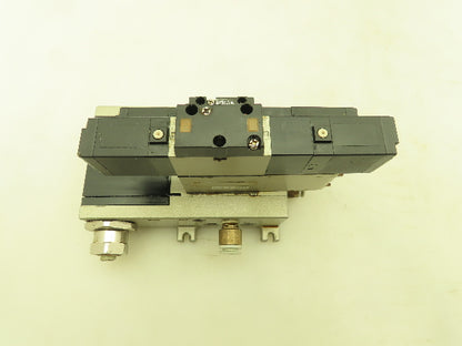 SMC VV5FS2 Plug-In 2-Station Manifold Control Unit VFS2000 Solenoid Valve Bank