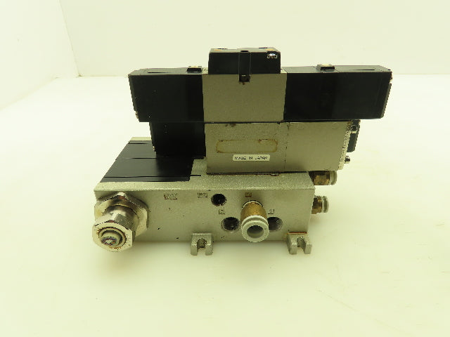 SMC VV5FS2 Plug-In 2-Station Manifold Control Unit VFS2000 Solenoid Valve Bank