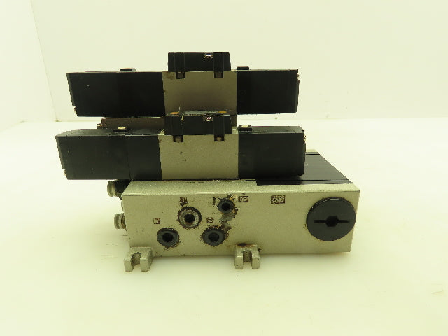 SMC VV5FS2 Plug-In 2-Station Manifold Control Unit VFS2000 Solenoid Valve Bank
