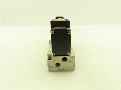 SMC VFS3100-5FZ  24VDC Single Solenoid Valve 5-Port Manifold Base  LOT OF  2