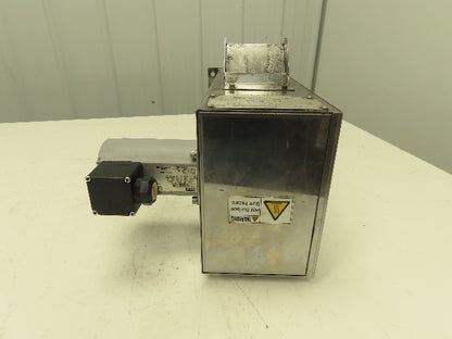 Showa SKM-075L Oil Skimmer 3" Wide Belt 12" Immersed 200V 3Ph Motor 1600 RPM