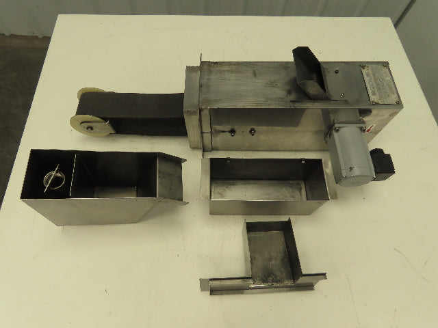 Showa SKM-075L Oil Skimmer 3" Wide Belt 12" Immersed 200V 3Ph Motor 1600 RPM