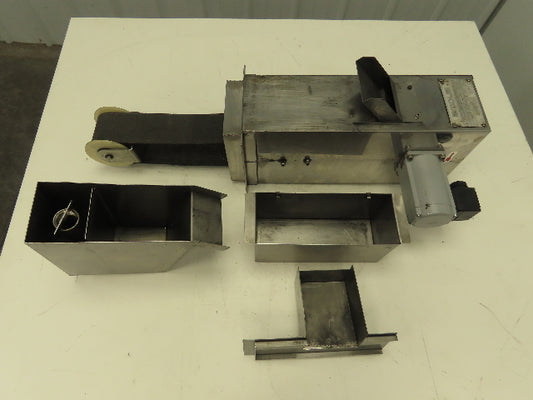 Showa SKM-075L Oil Skimmer 3" Wide Belt 12" Immersed 200V 3Ph Motor 1600 RPM