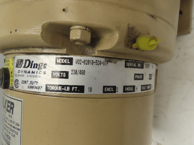 Eaton Dynamatic Ajusto Spede Electric Motor 1Hp 230/460V 1725RPM Brake Clutch