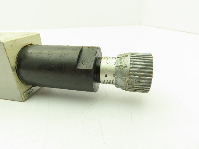 Toyooki Kogyo Hytegra HW3H-A-118-025B-DC Hydraulic Flow Control Throttle Valve