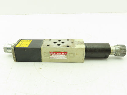Toyooki Kogyo Hytegra HW3H-A-118-025B-DC Hydraulic Flow Control Throttle Valve