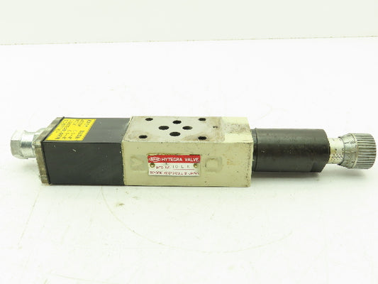 Toyooki Kogyo Hytegra HW3H-A-118-025B-DC Hydraulic Flow Control Throttle Valve