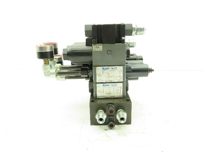 Tokyo Keiki DG4SM / TGMX2 Directional Control Solenoid Relief Valve Stack 24V