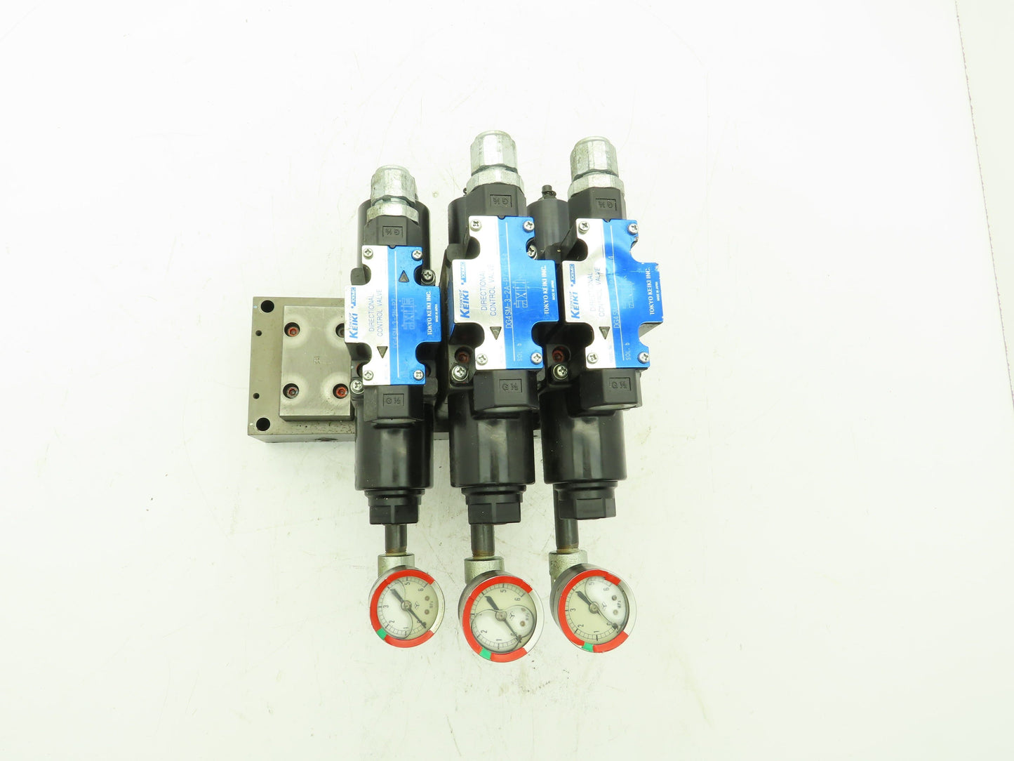 Tokyo Keiki DG4SM / TGMX2 Directional Control Solenoid Relief Valve Stack 24V