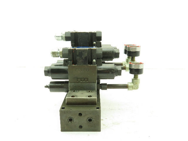 Tokyo Keiki DG4SM / TGMX2 Directional Control Solenoid Relief Valve Stack 24V