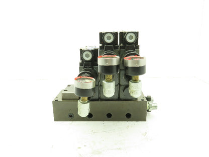 Tokyo Keiki DG4SM / TGMX2 Directional Control Solenoid Relief Valve Stack 24V