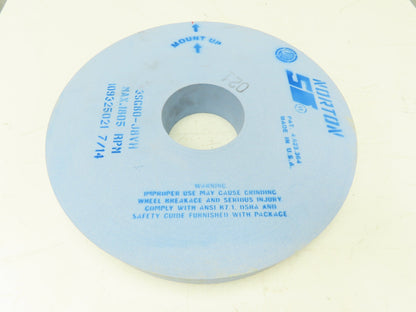 Norton 3SG80-J8VH 18" Grinding Wheel 18" Diameter 5" Arbor 3" Thick 1805 RPM