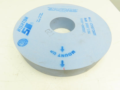 Norton 3SG80-J8VH 18" Grinding Wheel 18" Diameter 5" Arbor 3" Thick 1805 RPM
