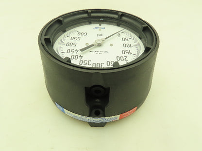 Wika Instrument 9834630 Pressure Gauge 4.5" 1/4" NPT 600PSI