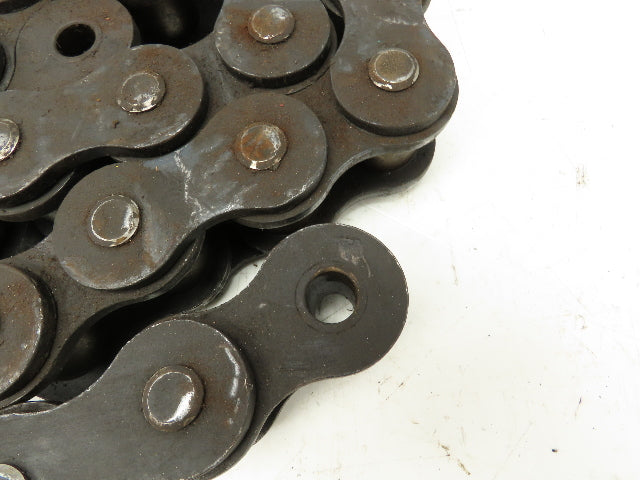 #200 Single Strand Riveted Roller Chain 2.5" Pitch 70" Length