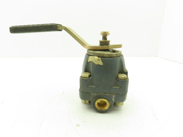 Barksdale 203R6HC3 Shear-Seal Directional Control Valve 4-Way 3-Pos 1/2" NPT