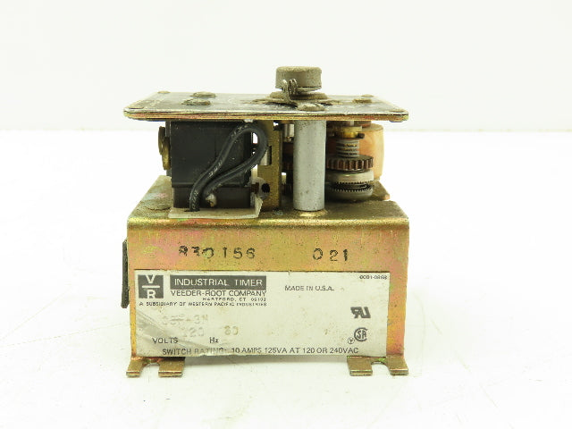 Industrial Timer CSF-3M Relay Activated Timer 0-3m 115V 10A Switch