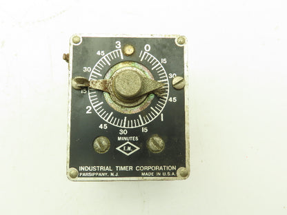 Industrial Timer CSF-3M Relay Activated Timer 0-3m 115V 10A Switch