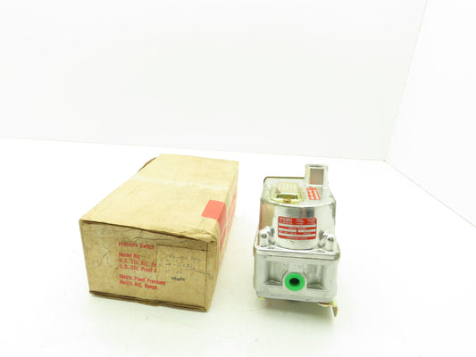 Barksdale DPD1T-H18 Diaphragm Pressure Switch 0.40-18 PSI Range 60PSI Max