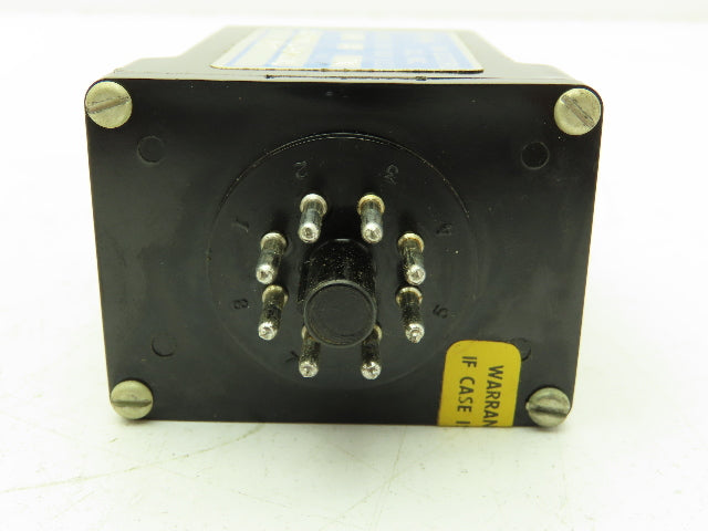 RK Electric T223111A Time Delay Timer Relay  0.1-10 Sec 24 VDC TR 8 Pin 2 Pole