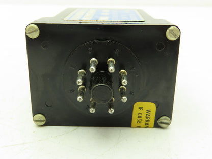 RK Electric T223111A Time Delay Timer Relay  0.1-10 Sec 24 VDC TR 8 Pin 2 Pole