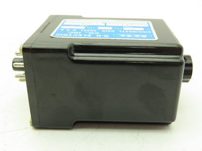 RK Electric T223111A Time Delay Timer Relay  0.1-10 Sec 24 VDC TR 8 Pin 2 Pole