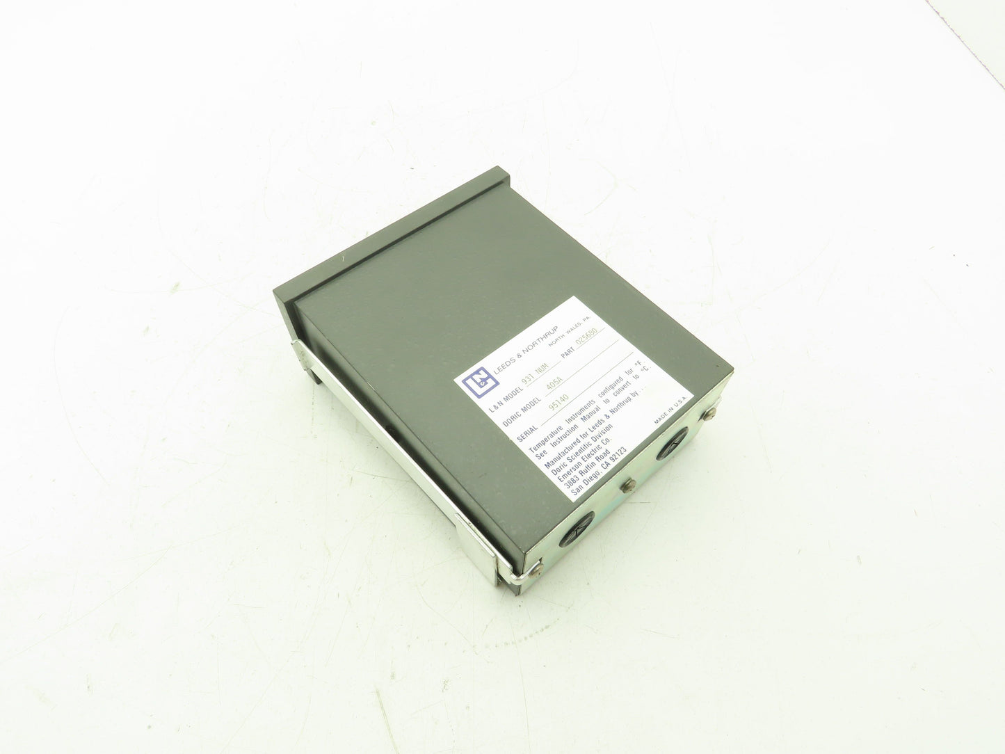 Leeds Northrup 931 Temperature Selector Doric Model 405A 10 Button Trendicators