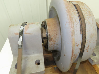 Locomotive Wheel Railway Car Tolley 14" x 4" Cast Iron Pillow Block 14x6"