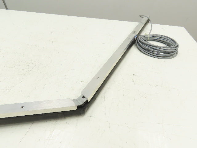 Mori Seiki Tape Switch Pressure Sensitive Rubber Sensing Edge 45° Angle 26"x 46"