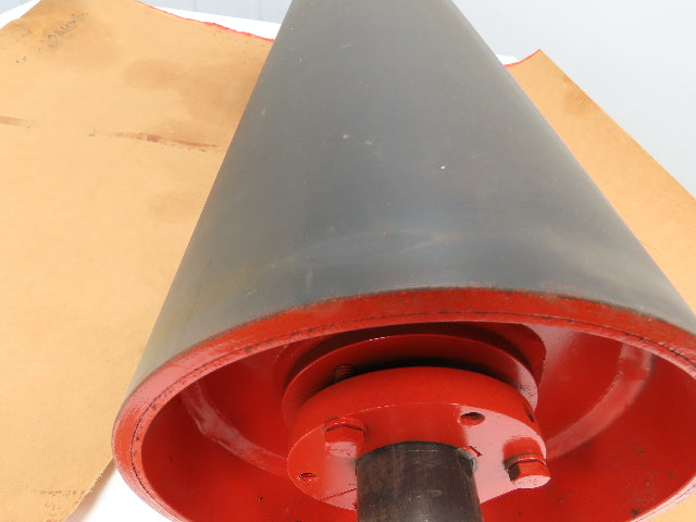 Automotion Conveyor 8"x 34.5" Crowned Drum Roller Drive Pulley QD SK Hub Shaft