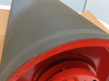 Automotion Conveyor 8"x 34.5" Crowned Drum Roller Drive Pulley QD SK Hub Shaft
