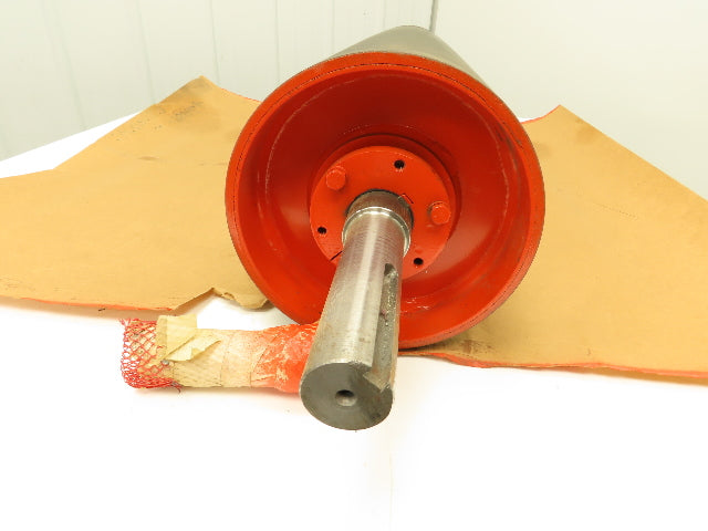 Automotion Conveyor 8"x 34.5" Crowned Drum Roller Drive Pulley QD SK Hub Shaft