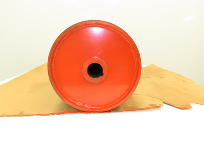 Automotion Conveyor 10"x 28.5" Crowned Lagged Drum Roller Drive Pulley D-Hub