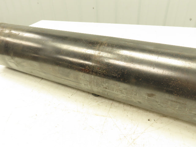 Automotion Conveyor 5"x 28.5" Crowned Drum Roller Drive Pulley Bearing Hub Bore