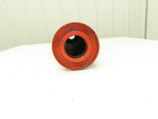 Automotion Conveyor 5"x 28.5" Crowned Drum Roller Drive Pulley Bearing Hub Bore