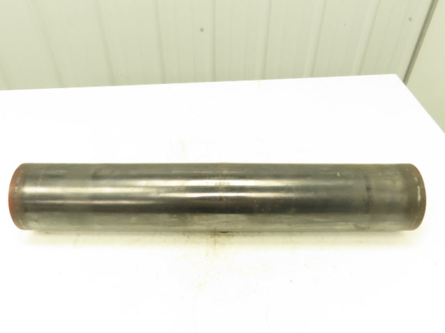 Automotion Conveyor 5"x 28.5" Crowned Drum Roller Drive Pulley Bearing Hub Bore