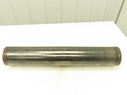 Automotion Conveyor 5"x 28.5" Crowned Drum Roller Drive Pulley Bearing Hub Bore