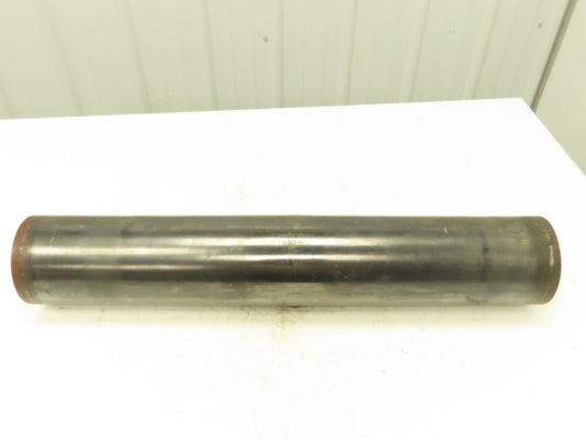 Automotion Conveyor 5"x 28.5" Crowned Drum Roller Drive Pulley Bearing Hub Bore